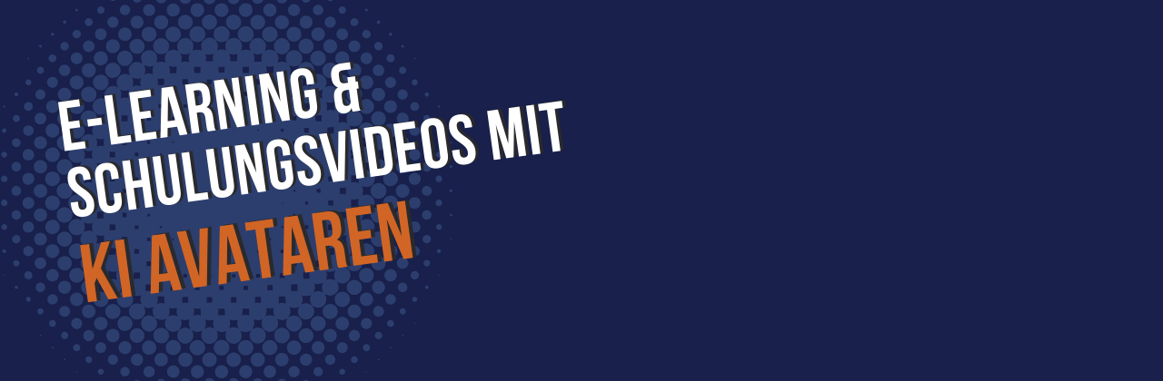 KI Avatare für E-learning und Schulungsvideos