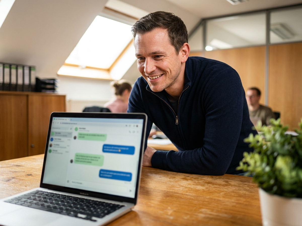 KI Avatar für Facility- und Arbeitsschutz-Anfragen: Raumbuchung, Unterweisungen, Incident-Meldung: Alternative Facility-Self-Service-Plattform im Vergleich (Symbolische, KI-generierte Darstellung. Keine reale Aufnahme.)